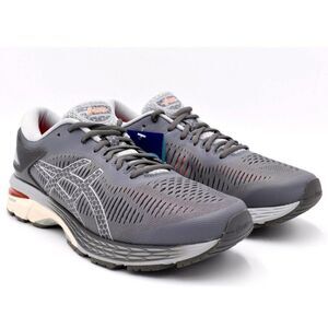 ASICS GEL KAYANO 25 Carbon Grey White Womens Size 8 US 39.5 EUR Medium Width